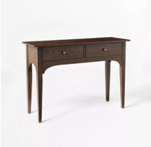 Arched Console Table 46&quot; Palma -Hardwood Frame -2 Drawers - by Threshold - £142.94 GBP