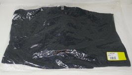 DKNYC Cotton Knit Draped Open Front Cardigan Sweater Size M/L ~Black - £18.95 GBP