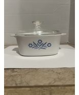 Vintage Blue Cornflower Corning Ware 1 1/2 Qt Casserole Dish P-1 1/2-B w... - €17,11 EUR