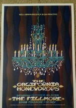 Mint CALIFORNIA HONEYDROPS Fillmore Poster 2014 - $25.99