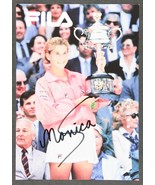 Monica Seles Signed Autographed Photo Postcard - $285.10 MXN