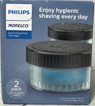 Phillips  Norelco Quick Clean Pod Cartridge Alcohol Free Sealed (2 Pack) - $12.86