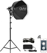 Gvm Great Video Maker 80W Photo Led Studio Lighting Kit, Led Video Light Octagon - £172.27 GBP