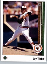1989 Upper Deck 655 Jay Tibbs  Baltimore Orioles - £0.77 GBP