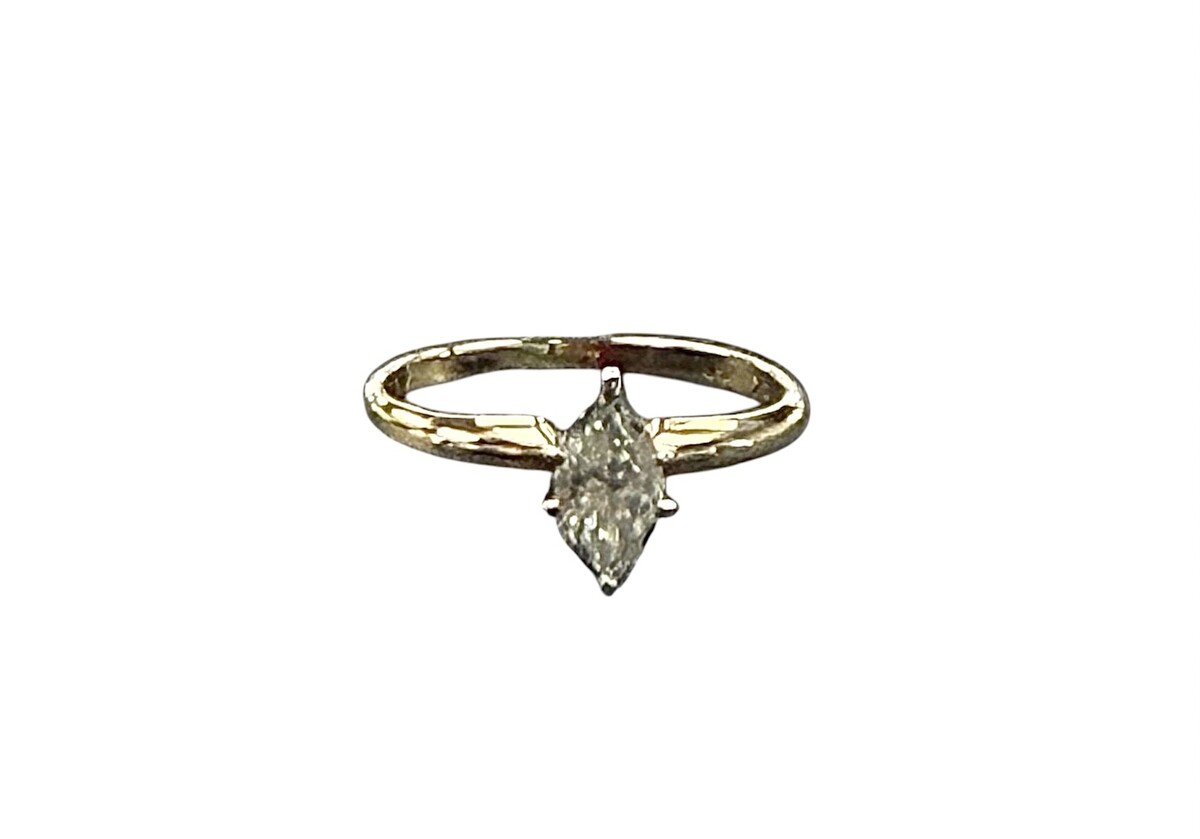 Women&#39;s Solitaire ring 14kt Yellow Gold 480630 - $599.00