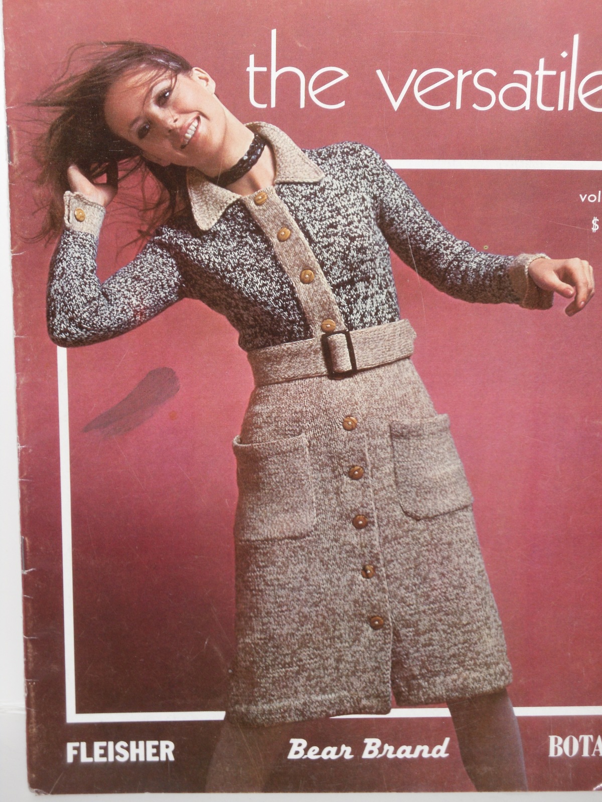 The Versatiles Vol. 453 Crochet & Knitting Fashion Pattern Booklet Vintage - $7.95