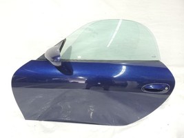 2002 Porsche Boxster OEM Front Driver Left Blue Door with Glass and Mirror It... - £287.22 GBP