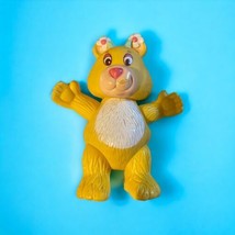 1985 Hasbro Disney Wuzzles Butterbear Poseable Figure Vintage Yellow   R... - £6.97 GBP