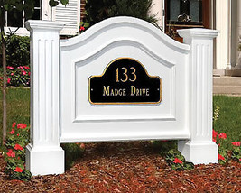 MAYNE 5820W Nantucket Address Sign- White - £153.38 GBP