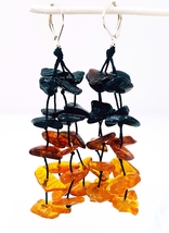 Natural Baltic Amber Earrings - Certified Baltic Amber - £35.88 GBP