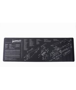 Gun Cleaning Mat for Remington 870 Shotgun Breakdown Schematics Parts Di... - $357.22 MXN