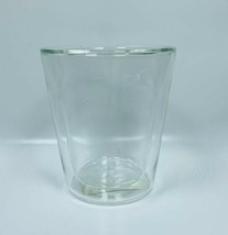 Double Wall Glass Tumbler-Clear 3.8&quot;x 3.4&quot; by CANVAS - $280.52 MXN