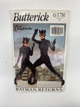 Vintage Batman Butterick Costume Pattern #6378-Girl's Catwoman Costume S-M-L - $6.79
