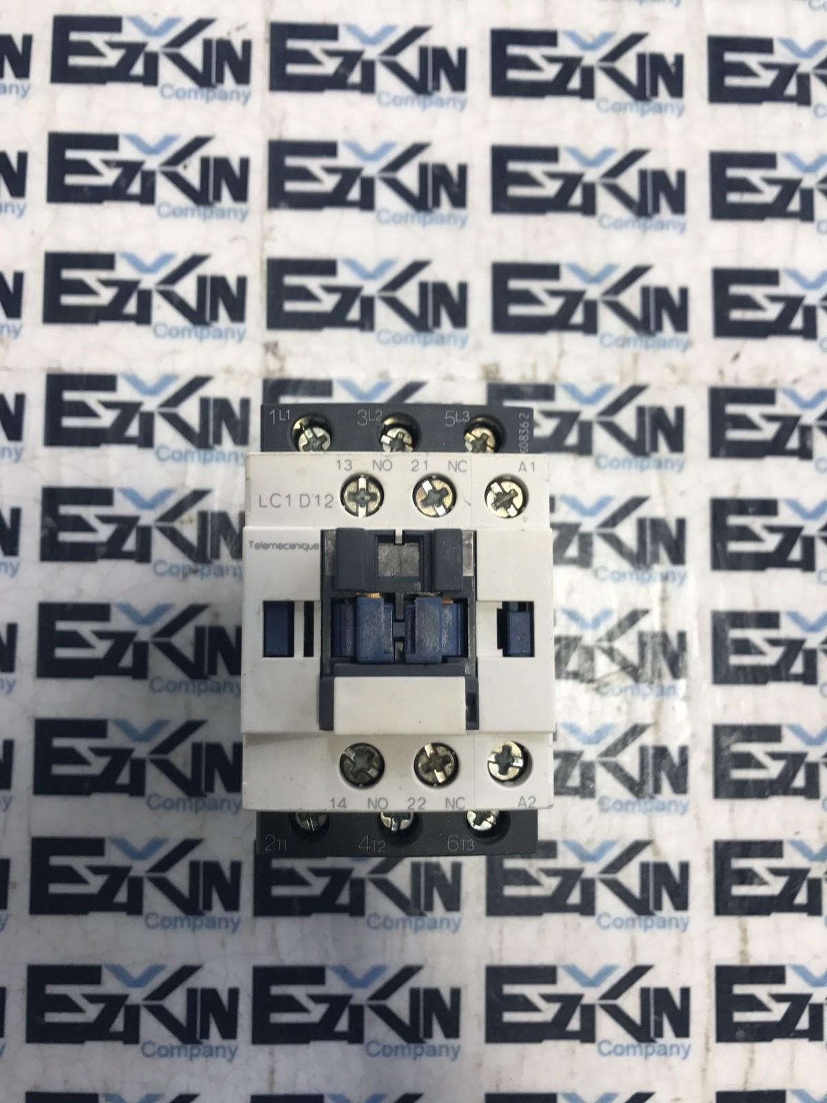 Telemecanique LC1D12 Contactor w/ LAD4RCU 110-250V  - $24.50
