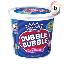 1x Tub Dubble Bubble Original Flavor Chewing Bubble Gum | 300 Pieces | 47.6oz - £21.82 GBP