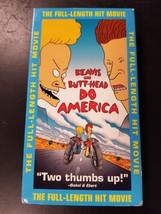 Beavis and Butt Head Do America - VHS Tape / 1997 - Full length hit movie - PG13 - £7.78 GBP