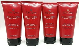 ( LOT 12 ) Old Spice Daily Cleanser Body &amp; Face, Energizing Scent, 5 oz Each NEW - $89.09