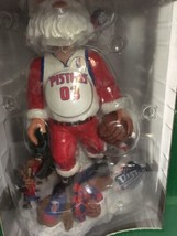 detroit pistons #3-forever collectibles santa w toys bobble head-New In Box-RARE - £197.91 GBP