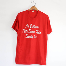 Vintage Delta Sigma Theta Sorority Art Explosion T Shirt XL - £14.01 GBP