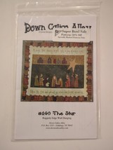 The Star 140 Stitchery Applique Wall Hanging from Down Calico Alley 2002... - $9.49