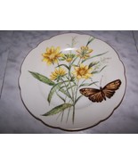 Antique 1876-1886 H&amp;Co Haviland Decorative Plate (Wild Sunflower) - $24.99
