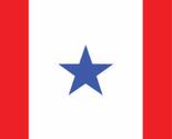 Small BLUE STAR American Service GARDEN FLAG, 12&quot;x18&quot;, 12x18 - $3.45