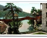 Rustic Bridge Lake Mohonk New York NY UNP Detroit Publishing DB Postcard... - $4.53