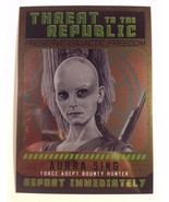 2015 Topps Star Wars Chrome Perspectives Jedi vs. Sith Fugitives Insert ... - $72.93 MXN