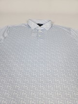 Ralph Lauren RLX Classic Short Sleeve Golf Polo Men&#39;s 2XL Light Blue Geo... - $59.99