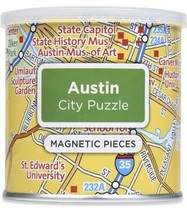 GEOTOYS Austin City Jigsaw Puzzle 100 Piece Magnetic - $16.44