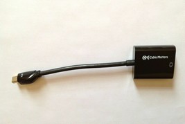 Mini Displayport to VGA Video Adapter Cable Converter For Macbook Air Pro - $15.51