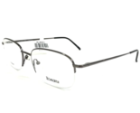 Technolite Eyeglasses Frames TL 518 GM Gunmetal Grey Round Half Rim 54-1... - $37.18