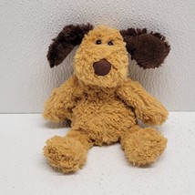 The Manhattan Toy Company Brown Puppy Dog Delightful Duffy Soft Bean Plush 8&quot; - £27.14 GBP
