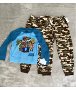 LOT of 2 Cuddl Duds Pajama Pants &amp; 1 Super Mario Long Sleeve Pajama Shirt - $332.53 MXN