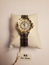 Bee Sister - Diamond Women&#39;s Quartz Watch 35mm DIAL 3ATM WATER RESIST tw... - $48.51