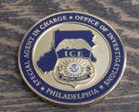 ICE Immigration Enforcement SAC Special Agent Charge Philadelphi  Challe... - £27.12 GBP
