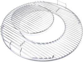 Round Cooking Grate Grid For Weber 22.5&quot; Charcoal Grills Kettle Performer Master - £48.93 GBP