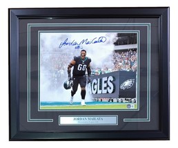 Jordan Mailata Signed Framed 11x14 Philadelphia Eagles Photo BAS ITP - £124.05 GBP