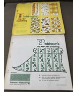 WALLPAPER CATALOG Robinson’s 1970s sample book retro home decor art Cali... - $65.32 CAD