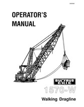 CATERPILLAR 1570-W Walking Dragline Operators Manual FLASH DRIVE OR PDF! - $29.65