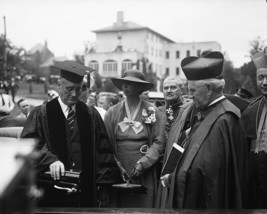 President Franklin Roosevelt and Eleanor at Catholic University 1933 Pho... - $8.81+
