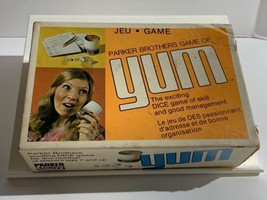 Vintage Parker Brothers Game of Yum Dice Game  Canadian Bilingual Edition - £12.43 GBP