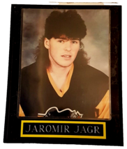 Jamomir Jagr 8x10&quot; VTG Picture Wood Frame NHL Pittsburgh Penguins Wall Plaque - £23.44 GBP