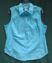 Columbia Shirt Women’s Size XL Turquoise Blue Bayview Blouse Top NEW wit... - £16.34 GBP