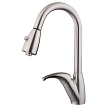 Kitchen Faucet Pullout Brushed Nickel LK12B by LessCare - £162.33 GBP