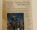 Space Above And Beyond Tv Show Print Ad Tpa15 - £4.66 GBP
