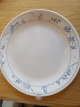 1#Corelle First of Spring 10.25&quot; Dinner Plate Off White W/ Blue &amp; White ... - £3.55 GBP