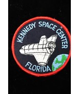 Vtg NASA Kennedy Space Center Florida Souvenir Shuttle Earth 3.5&quot; Patch NOS - $12.99