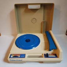 Vintage Fisher Price Portable Phonograph Record Player 1978 #825 EXCELLENT - $32.71