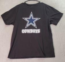 NFL Dallas Cowboys Authentic Football Shirt Unisex Medium Black Graphic ... - $14.79